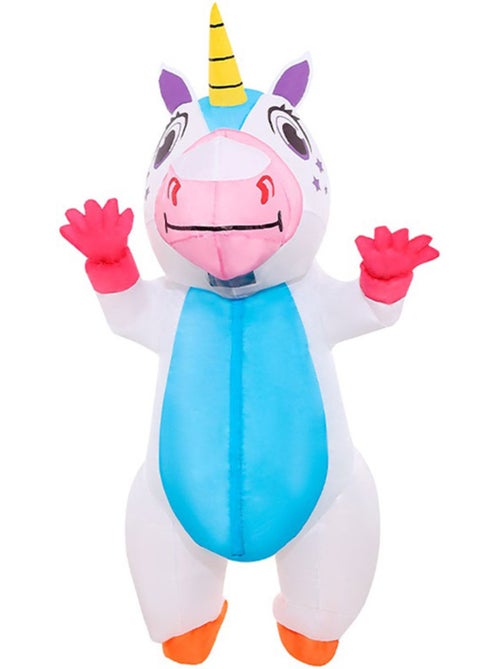 Disfraz de Hinchable Unicornio - Kiabi Disfraz de Hinchable Unicornio - Kiabi