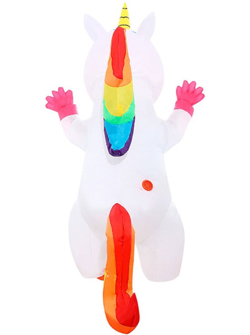 Disfraz de Hinchable Unicornio Multicolor - Kiabi