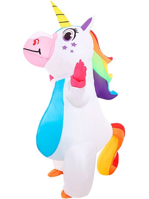 Disfraz de Hinchable Unicornio - Kiabi Disfraz de Hinchable Unicornio - Kiabi