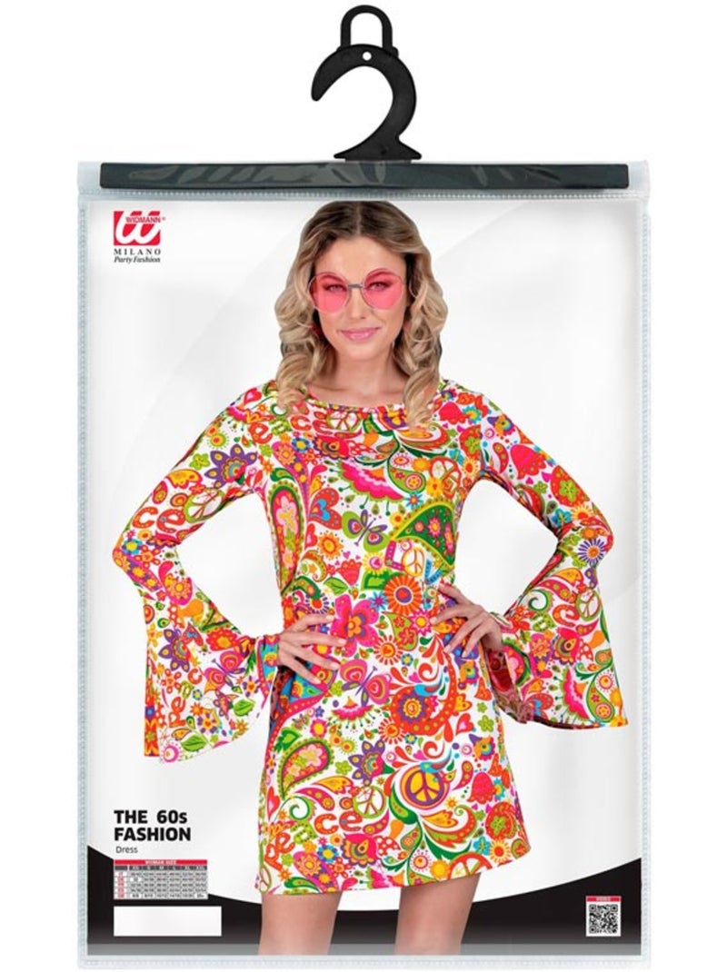 Disfraz de Hippie años 60 Multicolor - Kiabi