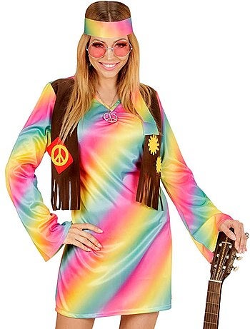 Disfraz de Hippie Arcoíris