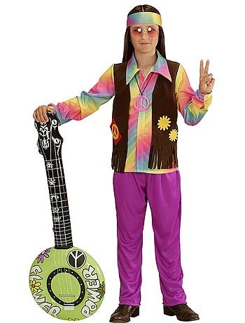 Disfraz de Hippie Arcoíris
