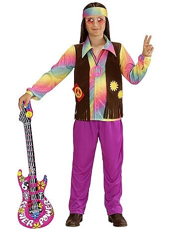 Disfraz de Hippie Arcoíris
