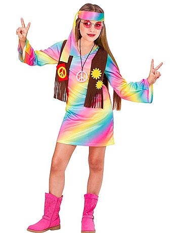 Disfraz de Hippie Arcoíris