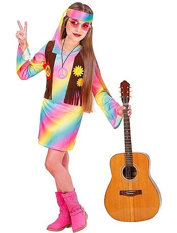 Disfraz de Hippie Arcoíris