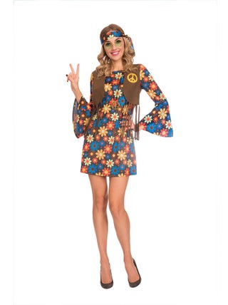 Disfraz de hippie