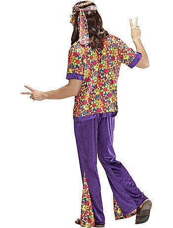 Disfraz de Hippie Campana de terciopelo