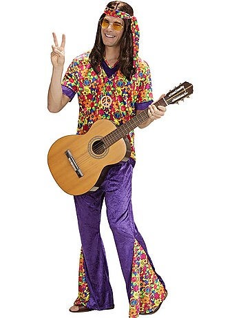 Disfraz de Hippie Campana de terciopelo