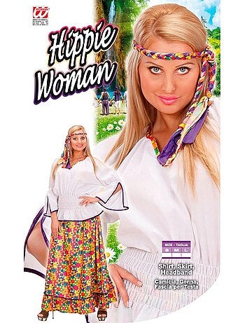 Disfraz de Hippie de terciopelo