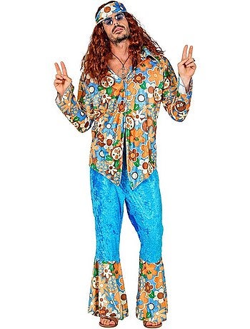 Disfraz de Hippie de terciopelo