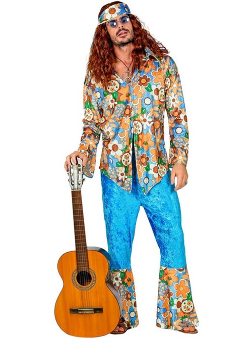 Disfraz de Hippie de terciopelo - Kiabi