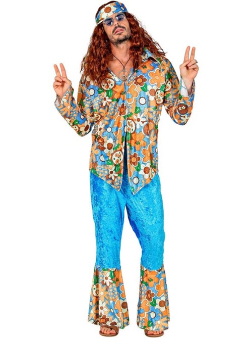 Disfraz de Hippie de terciopelo - Kiabi