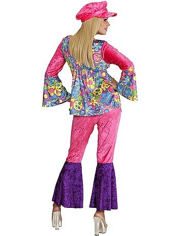 Disfraz de Hippie de terciopelo