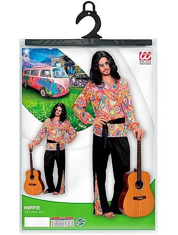 Disfraz de Hippie figuras con cinturón