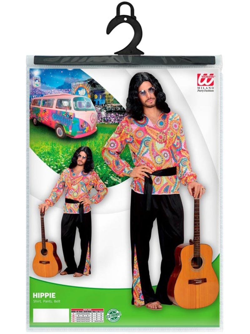 Disfraz de Hippie figuras con cinturón Multicolor - Kiabi