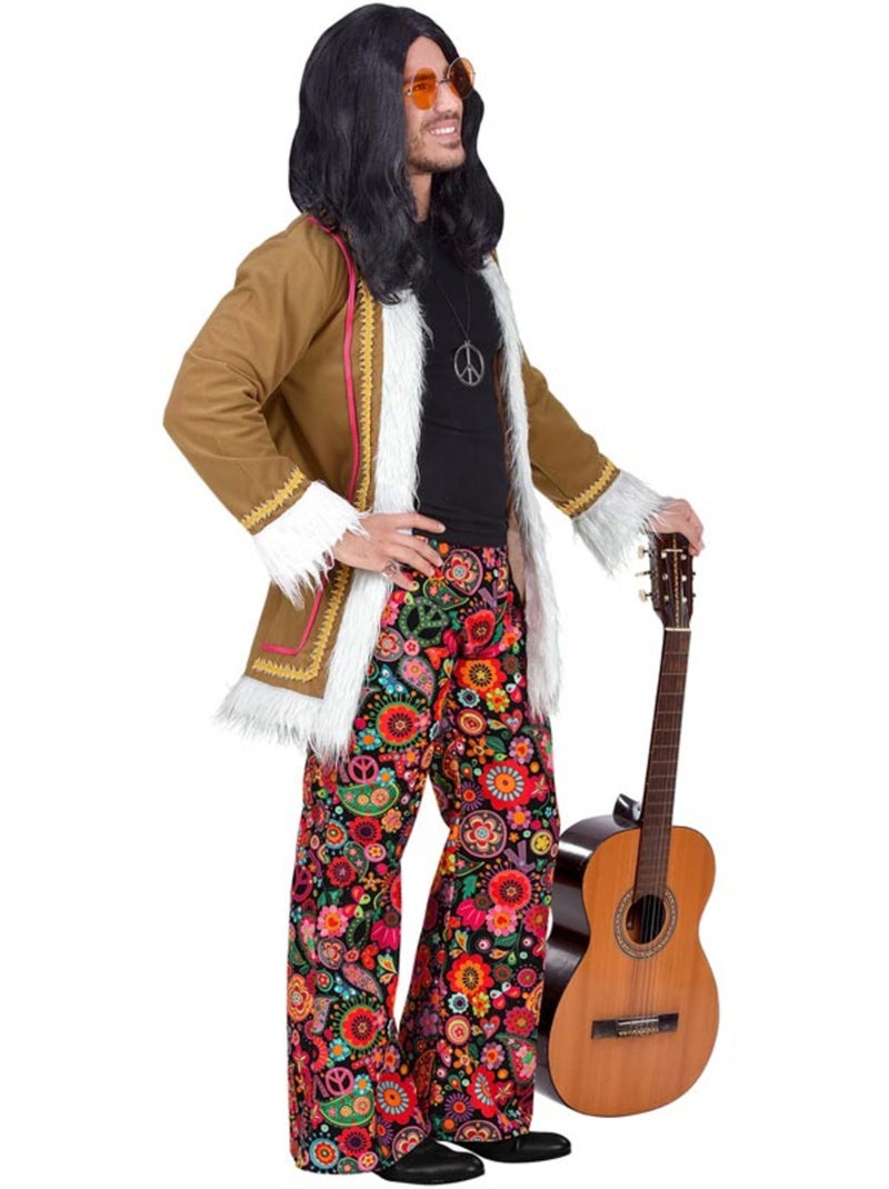 Disfraz de Hippie Invierno Multicolor - Kiabi