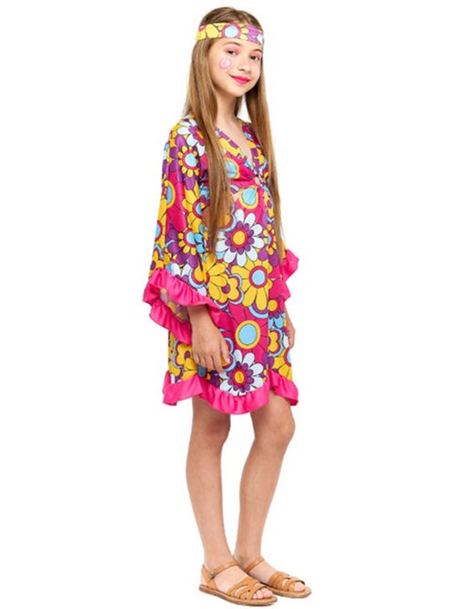 Disfraz de Hippie Margaritas - Kiabi