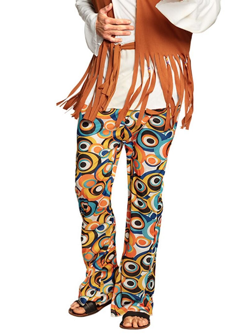 Disfraz de hippie marrón - Kiabi