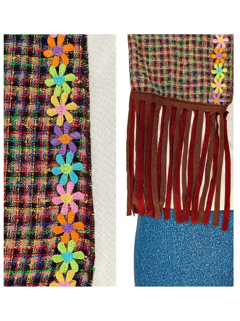 Disfraz de Hippie Multicolor - Kiabi