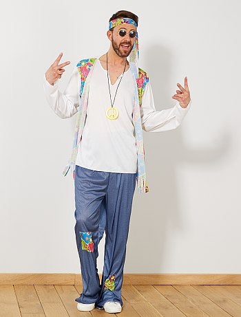 Disfraz de hippie para hombre - Kiabi
