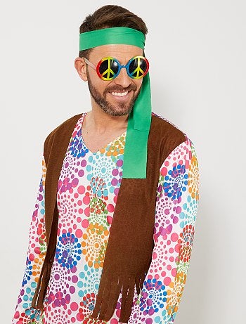 Disfraz de hippy para hombre - Kiabi