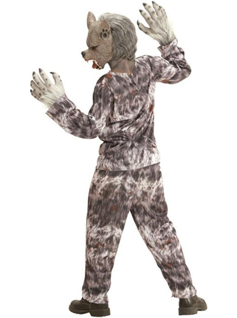 Disfraz de Hombre Lobo con Máscara Multicolor - Kiabi
