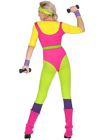 Disfraz de Instructora de Aerobics Años 80