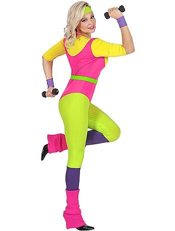 Disfraz de Instructora de Aerobics Años 80