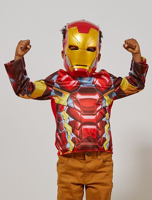 Disfraz de 'Iron Man' Niños - ROJO - Kiabi - 16,00€