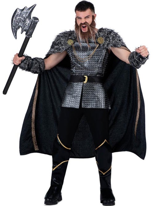 Disfraz de Jefe Vikingo con capa - Kiabi