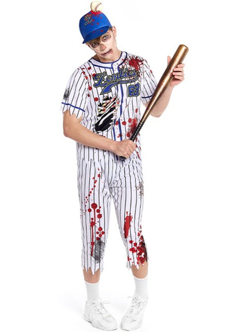 Disfraz de Jugador de Béisbol Zombie - Kiabi