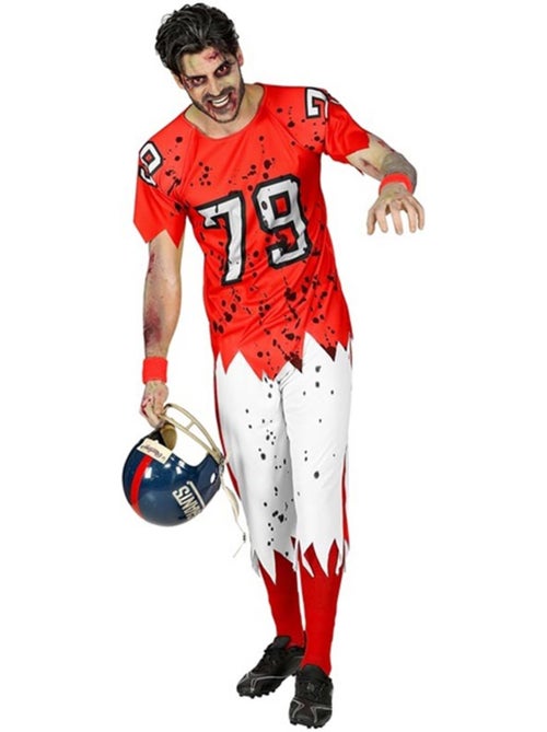 Disfraz de Jugador de Rugby Zombie - Kiabi