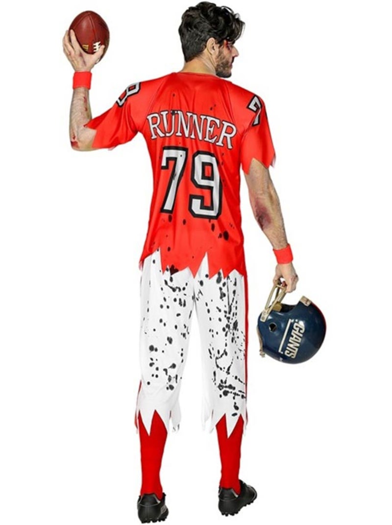 Disfraz de Jugador de Rugby Zombie Multicolor - Kiabi