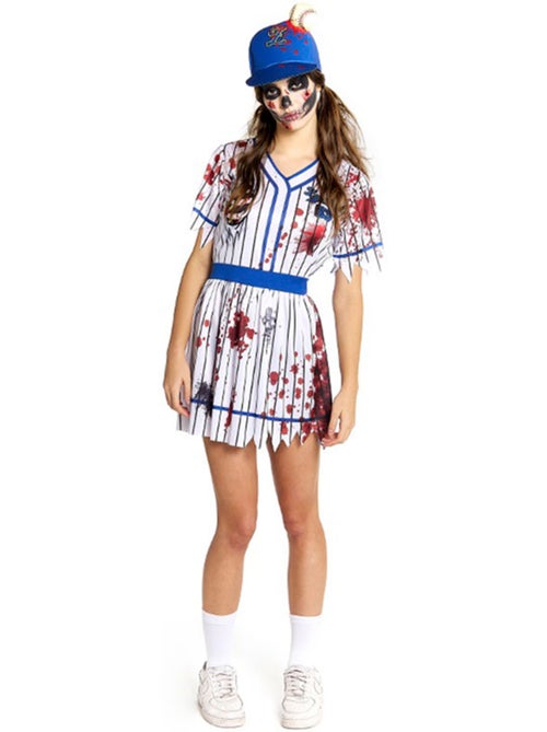Disfraz de Jugadora de Béisbol Zombie - Kiabi