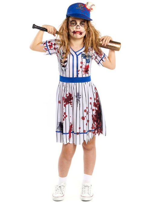 Disfraz de Jugadora de Béisbol Zombie - Kiabi