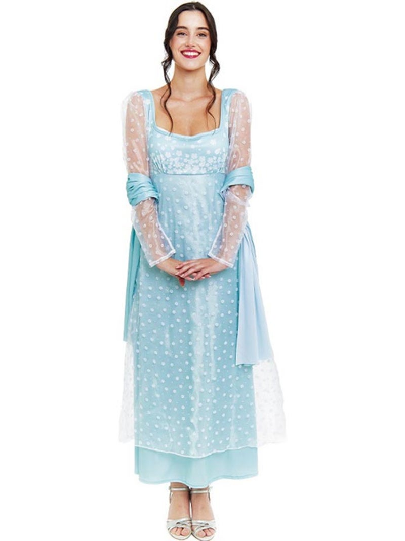 Disfraz de Lady Inglesa celeste Multicolor - Kiabi