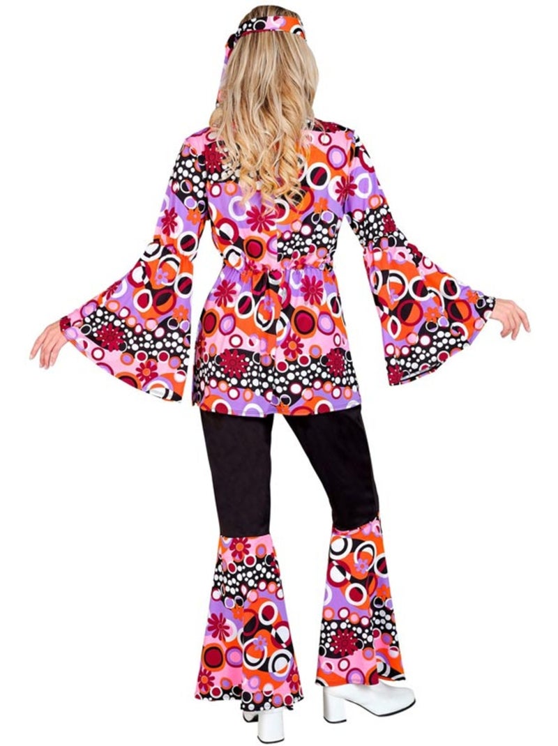 Disfraz de los años 70 Acampanado Burbujas Multicolor - Kiabi