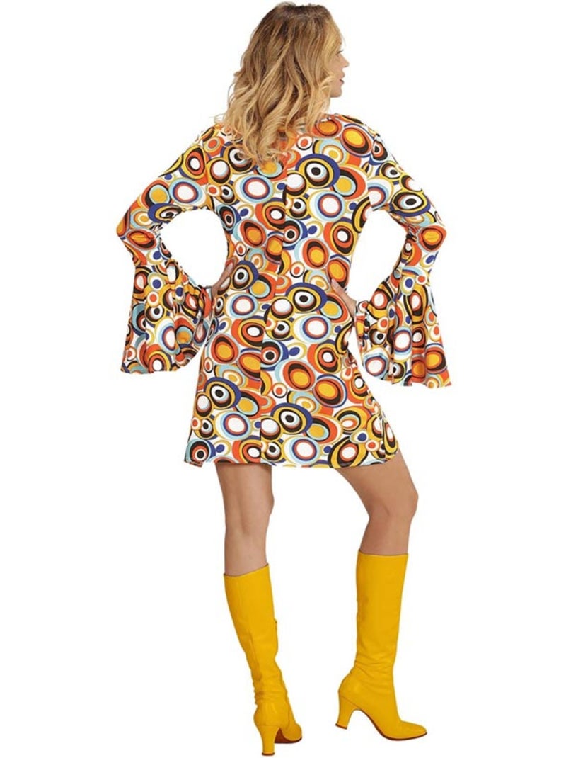 Disfraz de los años 70 Burbujas Multicolor - Kiabi