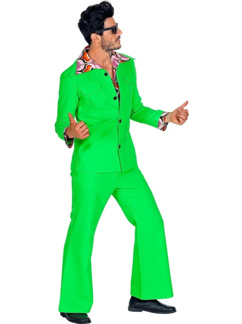 Disfraz de los años 70 Disco neón Multicolor - Kiabi