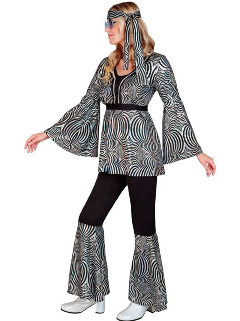Disfraz de los años 70 Disco Olas Multicolor - Kiabi