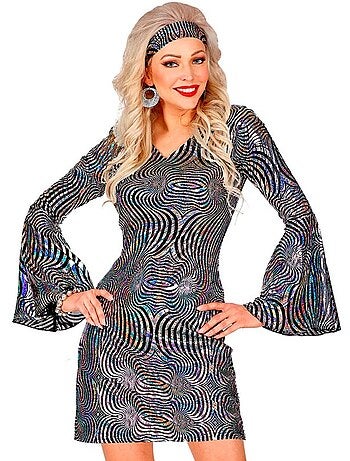 Disfraz de los años 70 Disco vestido