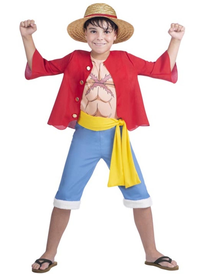 Disfraz de Luffy de One Piece Multicolor - Kiabi