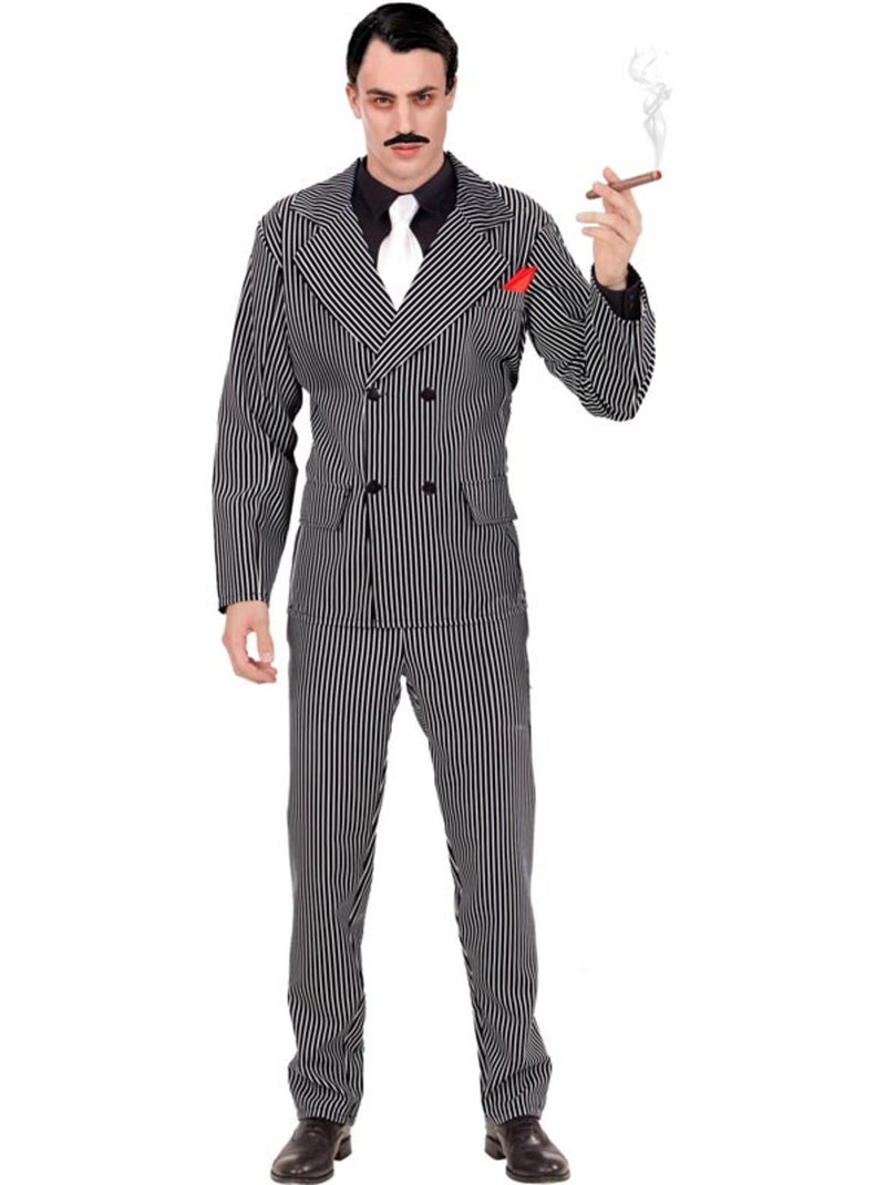 Disfraz de Mafioso en traje elegante Multicolor - Kiabi