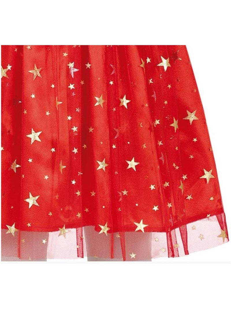 Disfraz de Mamá Noel brillante con cinturón Multicolor - Kiabi
