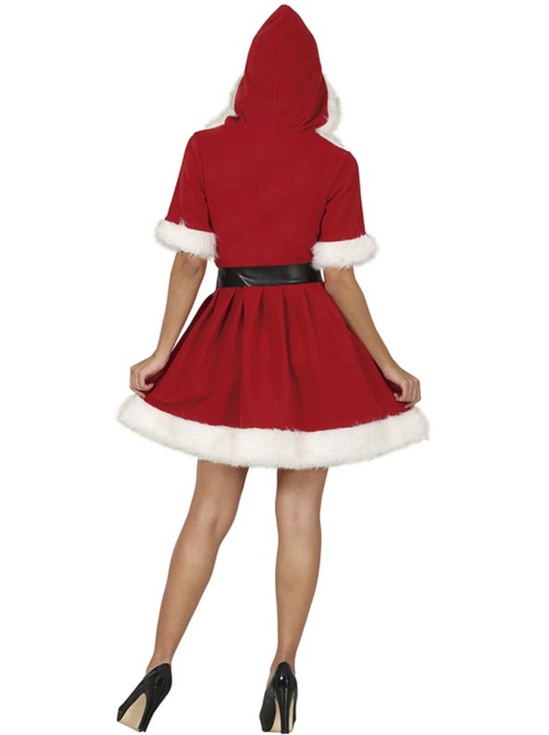 Disfraz de Mamá Noel con capucha Multicolor - Kiabi