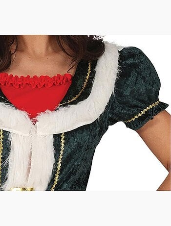 Disfraz de Mamá Noel con chaqueta