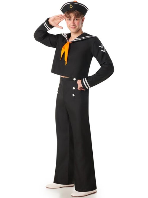 Disfraz de marinero con pantalón para hombre - Kiabi