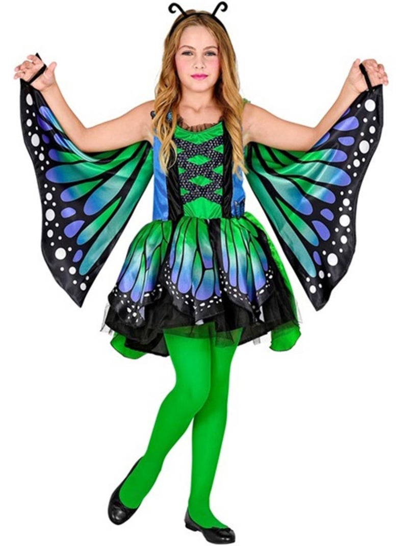 Disfraz de Mariposa con Alas Multicolor - Kiabi