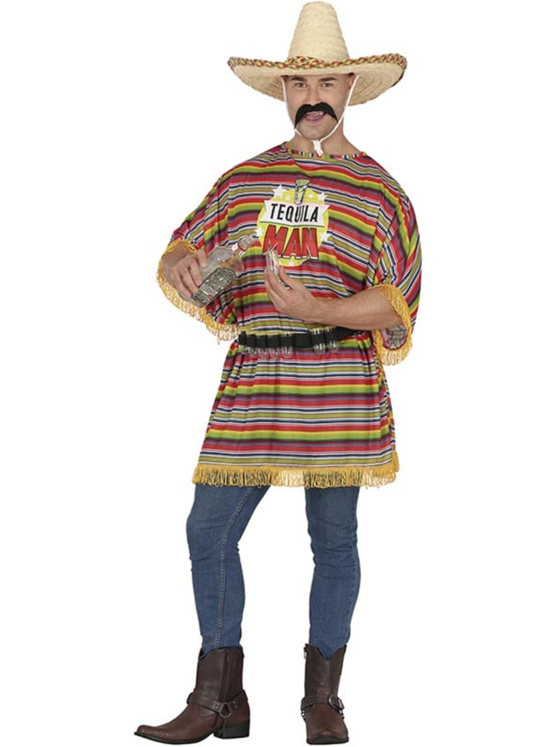 Disfraz de Mejicano del Tequila Multicolor - Kiabi