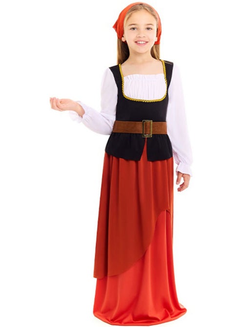 Disfraz de Mesonera Medieval - Kiabi